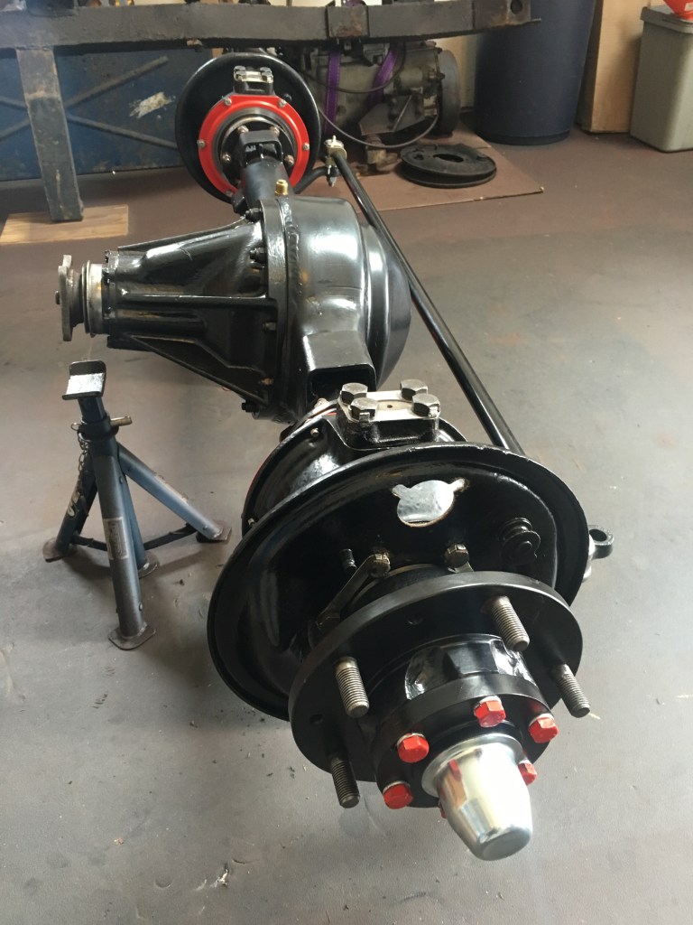 Front Axle Rebuild – Little Green Landy
