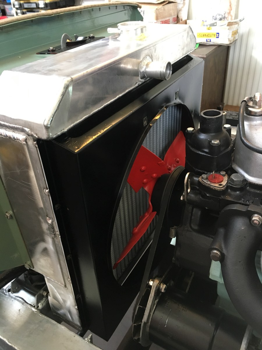 Radiator Installation – Little Green Landy
